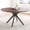 Dark Walnut, variant on Dining Tables 43" Round Dining Table for 4 People, Small Wood Kitchen Table with Sturdy Metal Base, Modern Round Dinner Table for Dining Room, Easy Assembly,Modern Dining Tables
