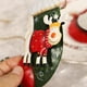 thumbnail image 5 of Decoraciones Adornos colgantes de Navidad Calcetín de muñeco de nieve de hierro forjado Decoraciones para árboles de Navidad Colgante Adornos de ventana ANGGREK Otros, 5 of 8