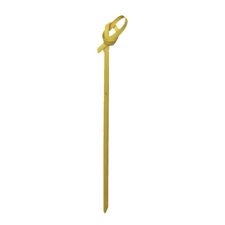

Unique Mfg 4.5-UMC-KBP Knotted End 4-1/2 Bamboo Pick - 100 / BG