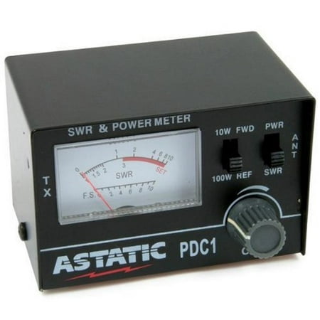 ASTATIC PDC1 CB / HAM RADIO 10/100 WATT SWR / RF