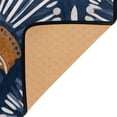 thumbnail image 3 of Yayeee Area Rugs for Living Room 5.2'x4' Non Slip Washable Bedroom Floor Carpet, Blue Elegant Geometric, 3 of 5