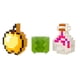 thumbnail image 1 of Clip de inventario Mattel Minecraft con manzana dorada y poción MATTEL Mattel, 1 of 5