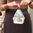 thumbnail image 4 of TIELUTT Themed Portable Candy for Holiday Storage and Giving Reusable Food Container with Handle for Bread Container Home and Kitchen Container Home Clear Containers for Organizing with Lids Chip Con, 4 of 7