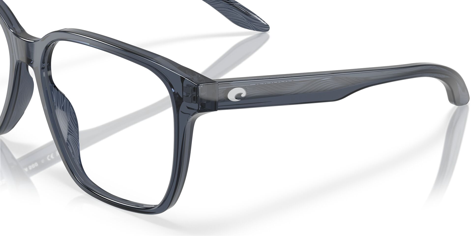 Costa Del Mar MRA 500 Eyeglasses, Size 56 Abyss Blue Optical Frames with Demo Lenses