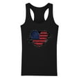 thumbnail image 5 of USSUMA Sleeveless Women Tops Dressy Casual Patriotic Funny Graphic Tanks 2022 Trendy T-Shirt Shirts 4th of July Vest Plus Size Tunics Top for Women Round Neck Summer Blouse, 5 of 5