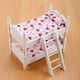 thumbnail image 2 of Casa de muñecas a escala 1:12, muebles en miniatura para dormitorio infantil, litera, juguetes (fresa rosa), 2 of 14