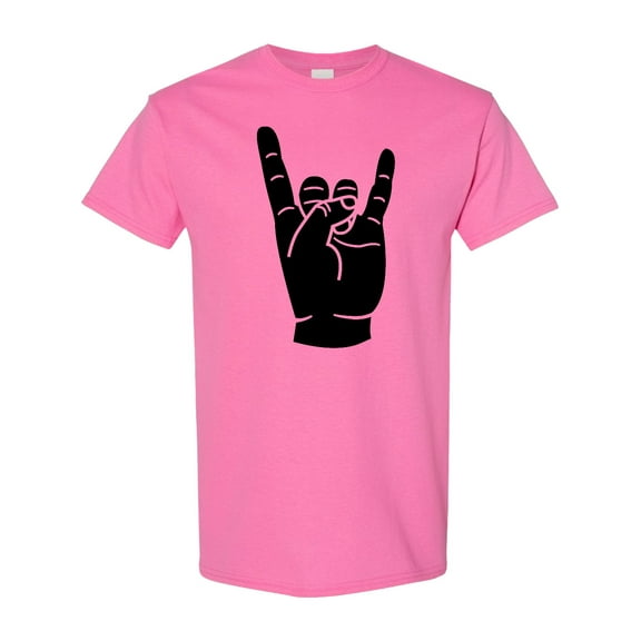 Inktastic Rocker Horns T-Shirt