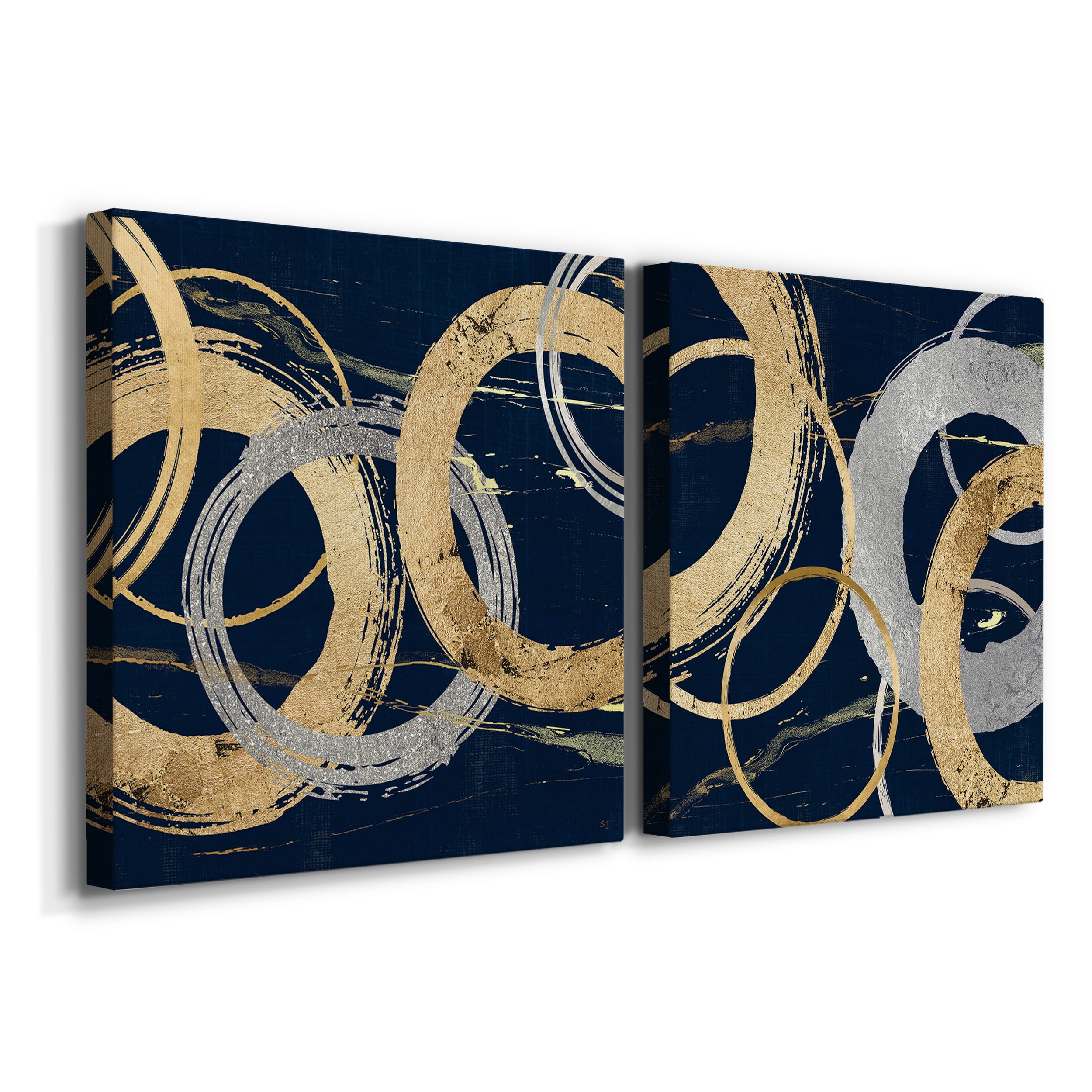 Atmosphere Detail I - Premium Gallery Wrapped Canvas - Ready to Hang Set of 2 - 24 x 24 Each