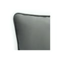 thumbnail image 3 of Loft Living Sicily Velvet Indoor Pillow 20 x 20 in Charcoal, 3 of 5