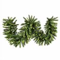 thumbnail image 2 of Vickerman G193618LED 9 ft. x 18 in. Bangor Mixed Garland with Dura-Lit 150 LED Warm White Mini Lights, 2 of 4