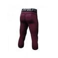 thumbnail image 2 of Catlerio Men's Gym Sport Thermal Compression Leggings Trousers Capris Running Basketball 3/4 Pants Tight fit, 2 of 4