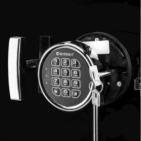 Barska - Safe for Jewelry with Electronic Keypad Lock - Black