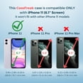 thumbnail image 6 of CASEFREAK Clear Silicone Case for iPhone 11 (6.1") with Magnetic Ring MagSafe Compatible, 6 of 6