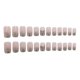 thumbnail image 4 of Uñas postizas HUOGUO Flash Wear Long Fashion 24 unidades con pegamento, 4 of 5