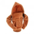 thumbnail image 2 of Funda para pomo de cambio de coche, divertida sudadera con capucha, antideslizante, para pomo de cambio Naranja, 2 of 9