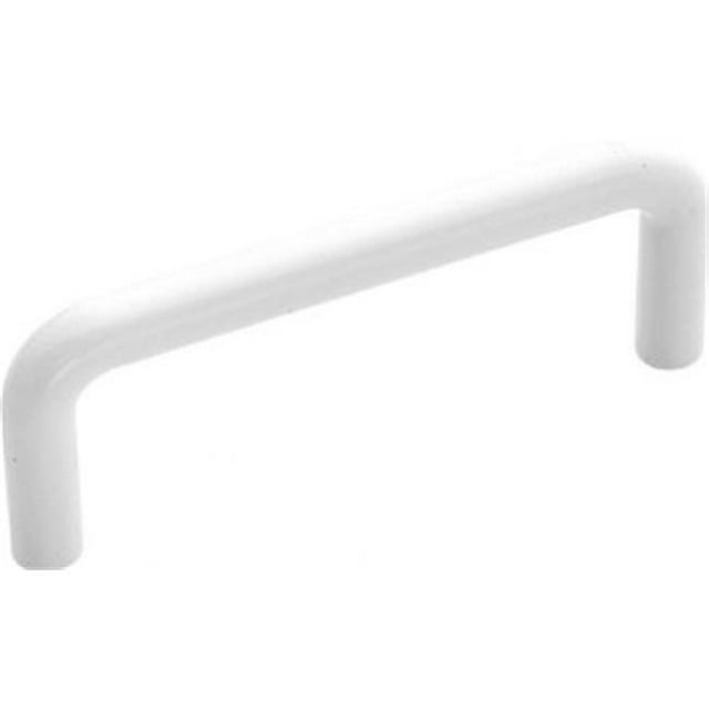 Hickory Hardware PW353-24 3 In. Midway White Cabinet Pull