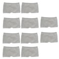 thumbnail image 5 of 10Pack Single Time Postpartum Women's Mesh Undergarments High Waist Boyshorts Briefs for Maternity and Hospital Recovery, 5 of 8