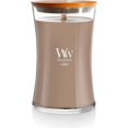 thumbnail image 1 of WoodWick Cashmere Scented Large Hourglass Candle, Crackles as it Burns, Great for Gifting, 21oz, 1 of 5