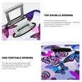 thumbnail image 5 of Easygdp Flying Butterflies Double-Sided Printed Elastic Suitcase Protective Cover,Invisible Zipper, Business Trip Luggage Cases,Washable And Resistant To Falling -Small, 5 of 9