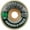 White with Green and Black, variant on Spitfire F4 Conical Skateboard Wheels 99a 53mm White/Yellow/Black