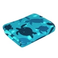 thumbnail image 3 of Kll World Turtle Day Ultra Absorbent & Soft Hand Towels For Bath, Hand, Face, Gym And Spa-27.5x16in, 3 of 9