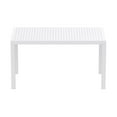 thumbnail image 2 of Compamia Ares 55" Resin Patio Dining Table in White, 2 of 5