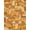 Orange, Pattern 1, variant on Design&I 8'x10' Washable Area Rug Terracotta Burnt Orange Mustard Mid Century Freeform Boho Midcentury for Dining Room, Large Office, Lounge, Snag-Free