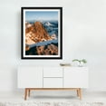 thumbnail image 2 of Sunset in the austrian alps - Sankt Martin bei Lofer Salzburg Österreich Photography Black Framed Wall Art Print 16 x 20 inches, 2 of 3