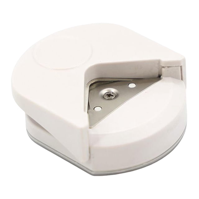 Mini redondeadora de esquinas de papel Macarena R4 Blanco