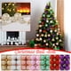 thumbnail image 1 of Xihbxyly Juego de Bolas Navideñas Irrompibles con Purpurina, Elegantes Adornos para Árbol y Escaparate, Decoración Festiva para El Hogar y El Centro Comercial, Caja de Regalo de 12 Piezas, Tamaño de, 1 of 5