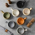 thumbnail image 6 of Qeeadeea Bouillon Cups, French Onion Soup Bowls With Handles, French Onion Soup Crocks Oven Safe, Microwave Soup Bowl, Soup Mug-light grey-500ml, Set of 2, 6 of 7