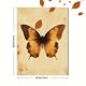 thumbnail image 3 of Qisvanset Framed Canvas Wall Art 12x16 Inch Beige Watercolor Butterfly Girl Nursery Print Art, 3 of 5