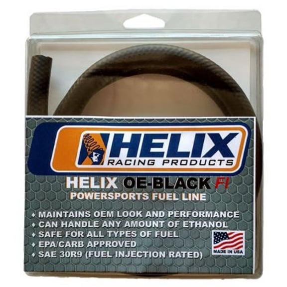 Helix Racing Products 516-8303 Helix 5/16" X 3 Ft Oe Black Fi Fuel Injection