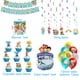 thumbnail image 4 of Vajilla desechable de dibujos animados para decoración de fiesta de cumpleaños, globo para Baby Shower, regalo para niños, 4 of 5