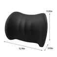 thumbnail image 3 of Car Cushion Car Memory Foam Lumbar Cushion To Relieve Driving Fatigue Slow Car Lumbar Pillow, 3 of 6
