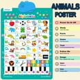 thumbnail image 6 of Interactive English Learning Chart, Talking Wall Chart Toy, Kids English Pronunciation Educational Poster, Early Childhood Language Development, Battery Operated, Durable, Lightweight Portable, 6 of 8