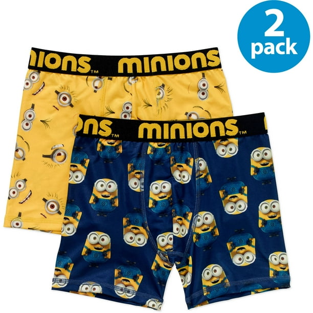 Despicable Me Minion's Boys Boxer Brief 2Pack
