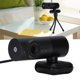 thumbnail image 5 of Computer Webcam, Noise Reduction USB Plug And Play USB Camera 1080P Full HD Dual Microphones  For Video Calls For Online Class Teaching For Web Live Broadcasts ANGGREK USB Camera, 5 of 8
