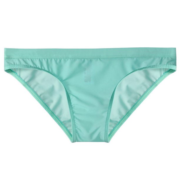 Ropa interior transparente de seda de hielo para hombre, sin bolsa, calzoncillos ajustados, cintura baja, finos, sexys, transpirables, para jóvenes