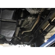 Flowmaster 818144 Outlaw Cat-Back Exhaust System Stainless Dual Exit Black Tips