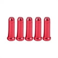 thumbnail image 2 of FAGINEY 100PCS 2.5MM Aluminum Alloy Anodized Coloful Brake Line Cap Bike Shifter Cable Cap , Cable Tips Cap, Brake Cable Cap, 2 of 4