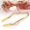 thumbnail image 1 of FLAMEEN Circular Needle, Double End Tube Needles 18Pcs For Sweaters For Cushions For Scarves, 1 of 8