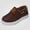 Brown, variant on Viluyesy Boys Boat Shoes Kids Elastic Lace Up Casual Slip On Sneakers Brown Size 7 Toddler