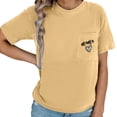 thumbnail image 3 of CAIXAI Maternity Summer Clothes Oversized Nursing T-Shirts for Breastfeeding with Hidden Zipper Loose Fit Raglan Short Sleeve Maternity Tops, 3 of 4