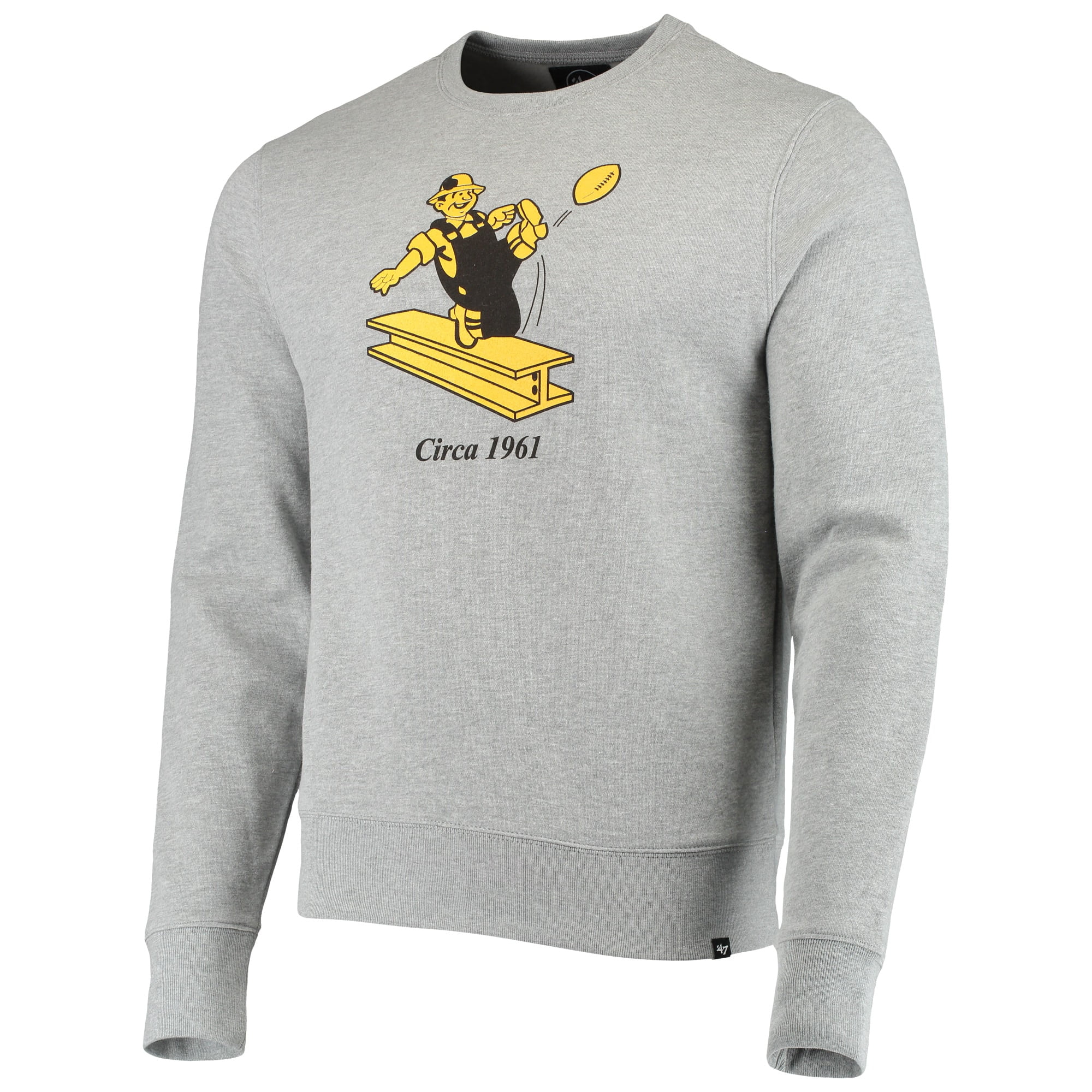 gray steelers sweatshirt