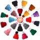 thumbnail image 2 of 10/20 piezas Mini gorro de Papá Noel, sombreros de bola de pelo, broche, alfileres para suéter, insignia, Collar, ropa, accesorios para muñecas, decoración artesanal de costura DIY, 2 of 4