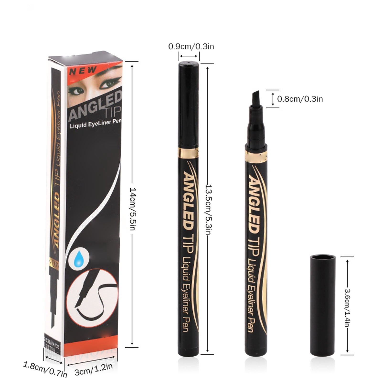 Dumpling Liner 10 Colors Sparkling Eye Shadow Stick Beauty Makeup Eye Lightener Winged Liner Stencil Nail Pencil Liner Foxy Eyes Tape Snow Makeup Natural Chocolate Links along The Line