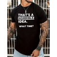 thumbnail image 1 of Graphic playera para hombreMens Horror Print T-Shirt - Comfortable Round Neck, Lightweight Short Sleeves - Trendy Regular Fit for Spring Summer Style - Fashionable Holiday Top Tee For Adult, Men, Wo, 1 of 6