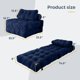 thumbnail image 2 of Sofá cama plegable MAXYOYO Navy 85x190 cm Silla individual, 2 of 7