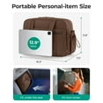thumbnail image 2 of BAGSMART Travel Duffel Bag, Gym Bag for Women with Wet Pocket, Carry on Weekender Bags for Women, Water Resistant Workout Bag Sports Gym, Chocolate, 2 of 4